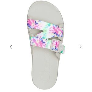 Chaco Chillos Slide Women’s 10 Light Tie Dye Chacos
